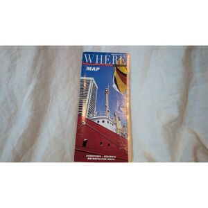 Vintage Where City map Baltimore 2004-2005